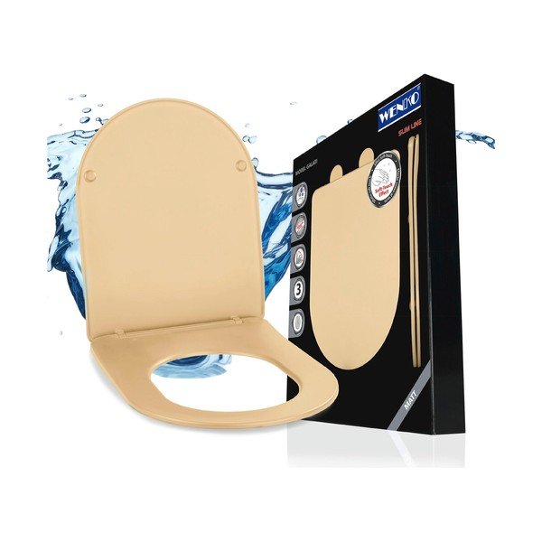 WC-pott automaatse sulgumisega 36 x 46 cm Galati - Wenko