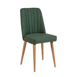 Roheline sametist söögitool Stormi Sandalye - Kalune Design
