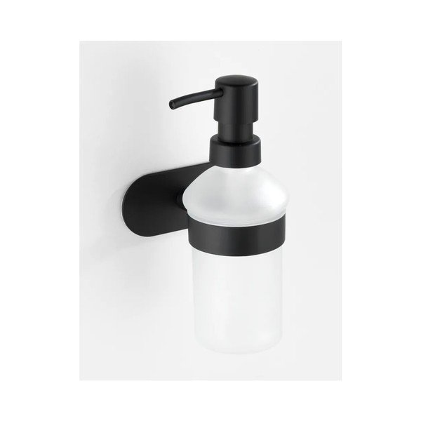 Matt mustast roostevabast terasest seinale kinnitatav vannitoatarvikute komplekt Orea - Wenko-image-4