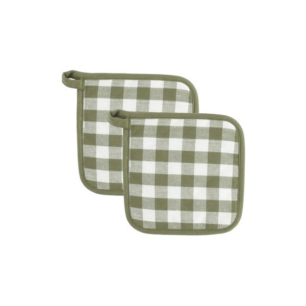 Puuvillased pajalapid 2tk komplektis Gingham - Tiseco Home Studio
