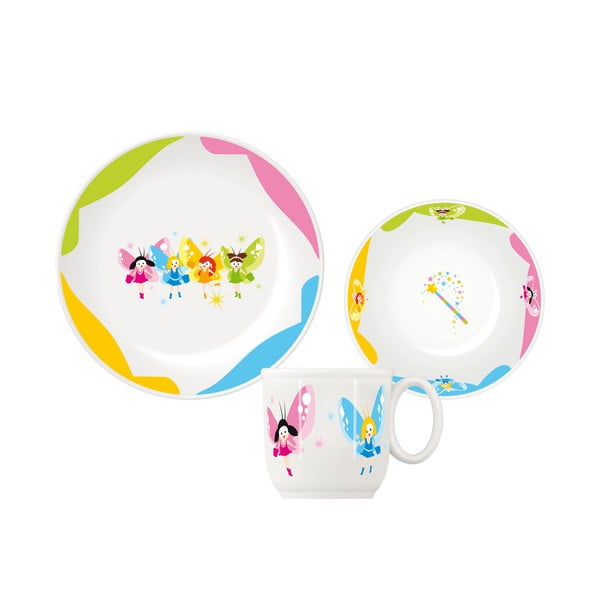 Portselanist laste söögikomplekt 3 tk Bambini - Tescoma-image-1
