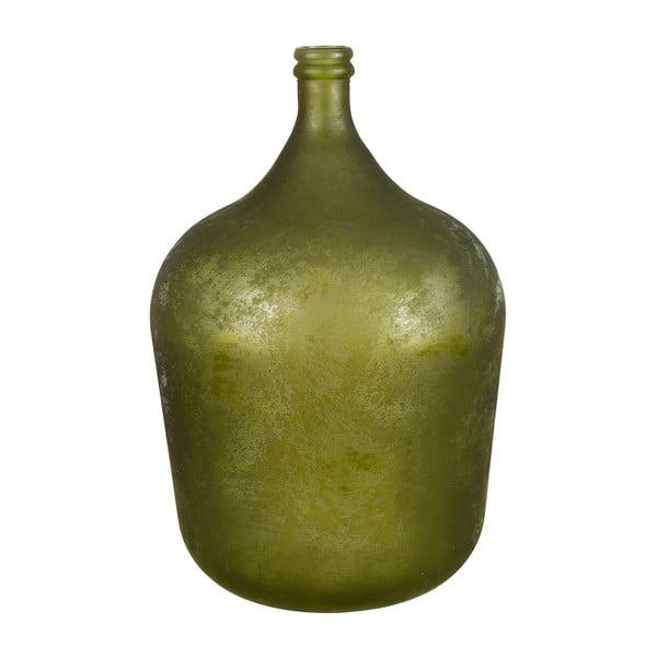 Zelená skleněná váza Côté Table Chai