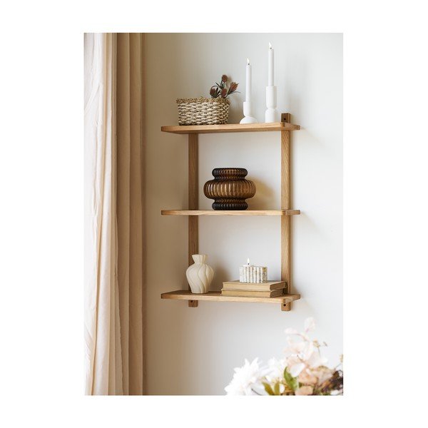 Tammepuidust riiul 20 cm Townsville – House Nordic-image-1