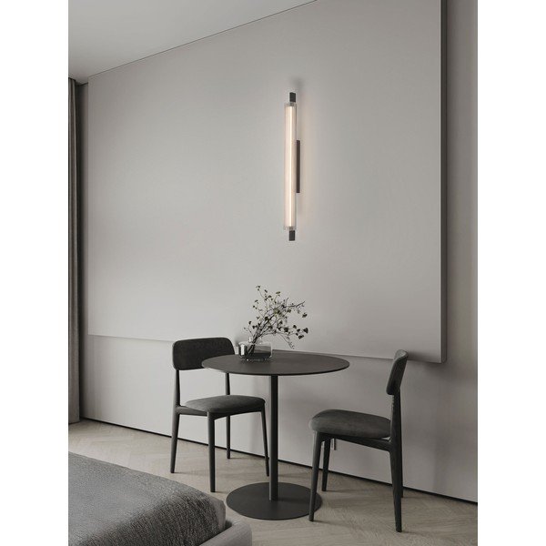 Matt must alumiiniumist hämardatav LED-seinavalgusti Glovia - Nova Luce-image-1
