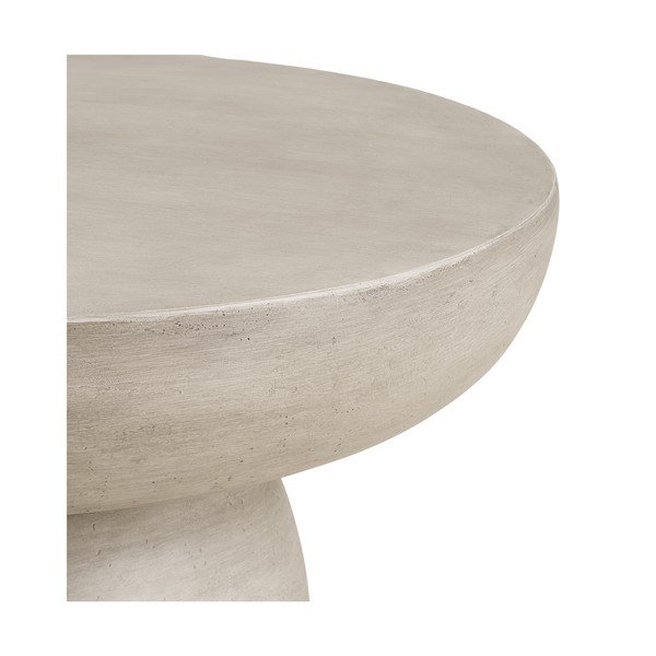 Keraamiline ümmargune aia diivanilaud ø 60 cm Bonnet - House Nordic-image-4