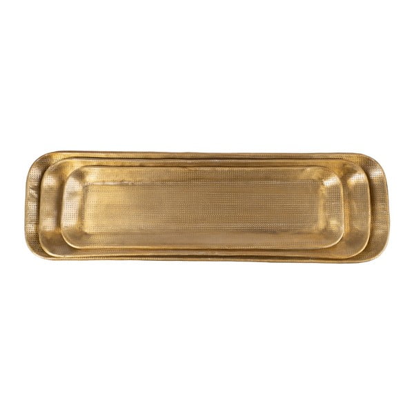 Metallist dekoratiivalused 3tk komplektis 14x48 cm Grau - Ixia