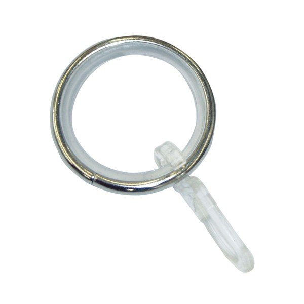 Metall kardinarõngad konksuga komplektis  10 tk Kreta – Gardinia