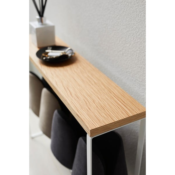 Valge metallist sussiriiul 50x41x12 cm Tower – YAMAZAKI-image-2