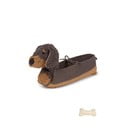 Tumepruun kangast laste mänguasjakorv 59x16x23 cm Sparky - Lorena Canals