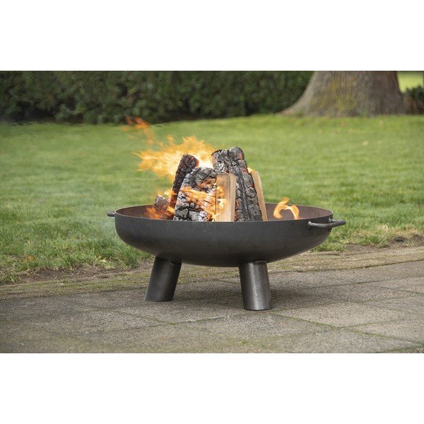 Metallkamin käepidemetega, ø 60 cm - Esschert Design-image-1