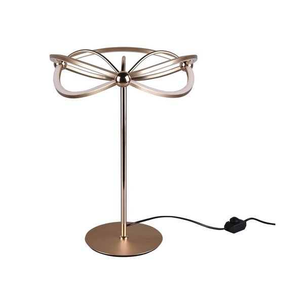 Messingivärvi LED-laualamp hämardatava valgusega (kõrgus 50 cm) Charivari - Trio