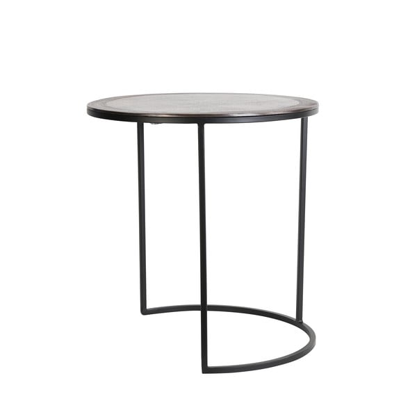 Metallist ümmargused hoiulaudad 2 tk ø 50 cm komplektis Talca - Light & Living-image-3