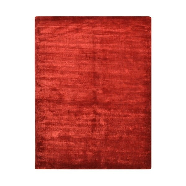 Červený viskózový koberec The Rug Republic Aurum, 230 x 160 cm