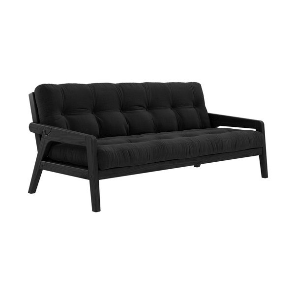 Manšestrová variabilní pohovka Karup Design Grab Black Charcoal-image-3