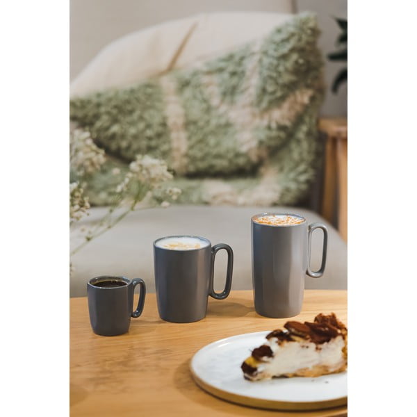 Hallid kivikeraamikast tassid 2tk komplektis 330 ml Fuori - Vialli Design-image-4