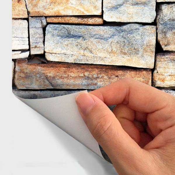 Nástěnná samolepka Ambiance Wall Decal Materials Stones of Carthage, 40 x 40 cm-image-2