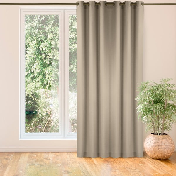 Beež kardin 220x270 cm Carmena - Homede-image-1