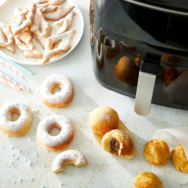 Must kuumaõhufritüür EASY FRY&GRILL STEAM+ FW201815 - Tefal-image-4