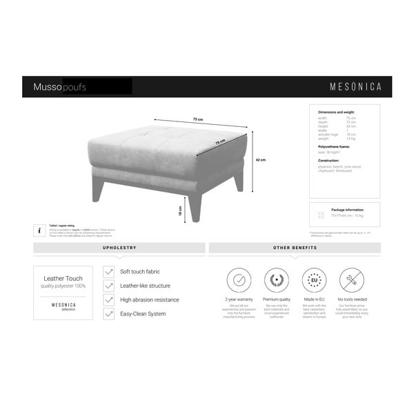 Konjaki pruunist nahast tufitud Osmani Musso - MESONICA-image-4