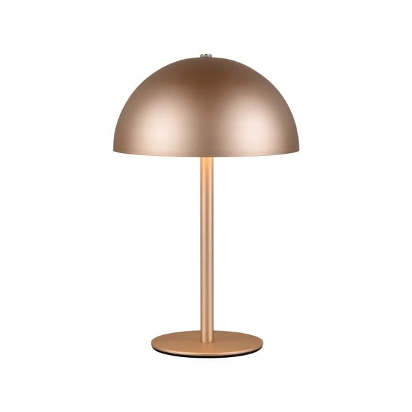 Pruun LED-laualamp metallvarjuga (kõrgus 21 cm) Munoz - Trio-image-1