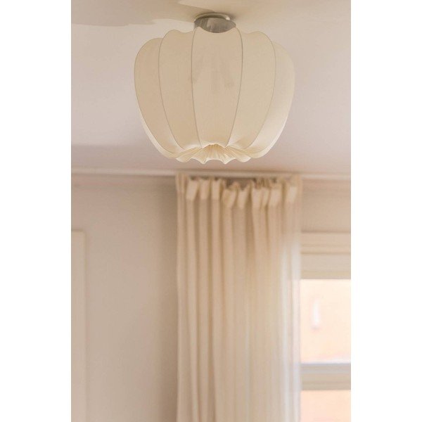 Kreemikas kangast laelamp ø 50 cm Pion - Jotex-image-2
