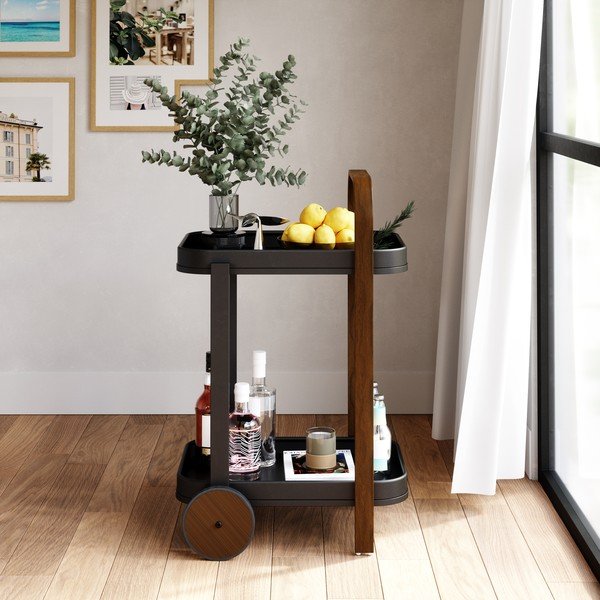 Serveerimislaud ratastel 44x53 cm Bellwood - Umbra-image-4