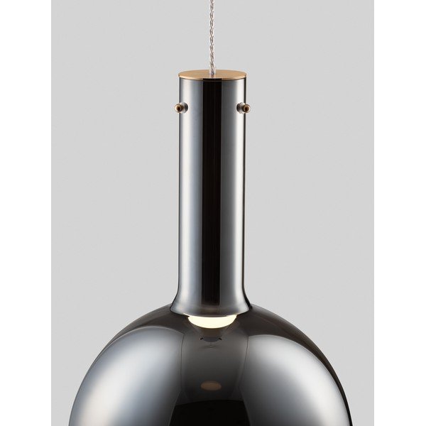 Hallist klaasist hämardatav LED-rippvalgusti ø 30 cm Nostos - Nova Luce-image-1
