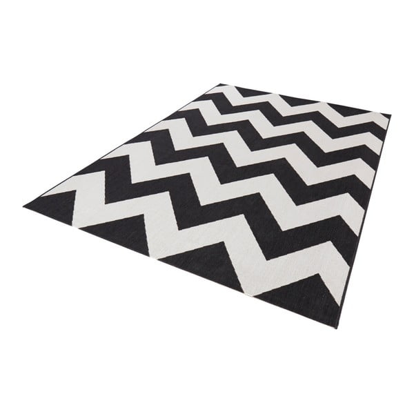 Černobílý koberec vhodný do exteriéru Bougari Unique, 120 x 170 cm-image-2