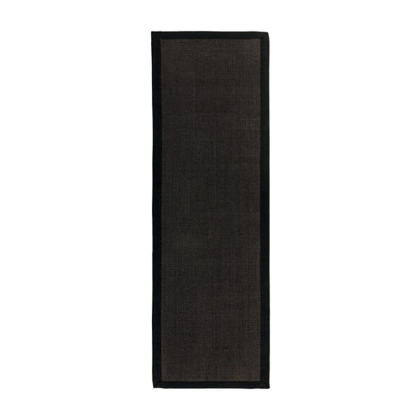 Must vaibajooksja 240x68 cm Sisal - Asiatic Carpets