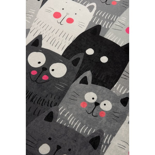 Hall laste libisemisvastane vaip , 140 x 190 cm Cats - Conceptum Hypnose-image-2