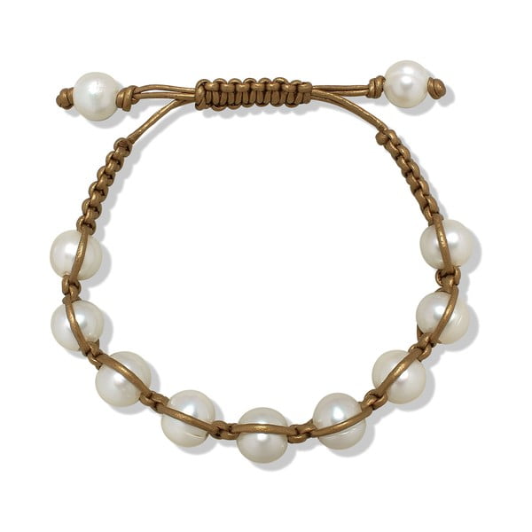 Hnědý perlový náramek Mara de Vida-image-2