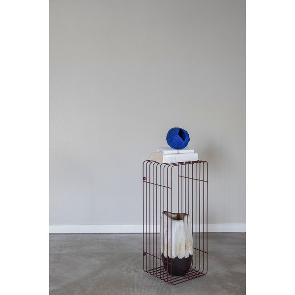 Burgundiapunane astmeline metallriiul 70 cm Wire - Mette Ditmer Denmark-image-4