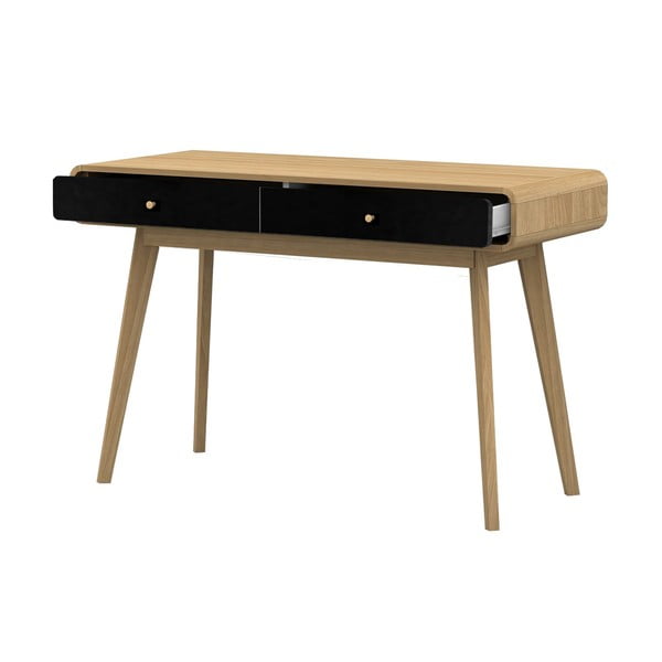 Töölaud tammedekorist 50x120 cm Cassie - Støraa-image-1