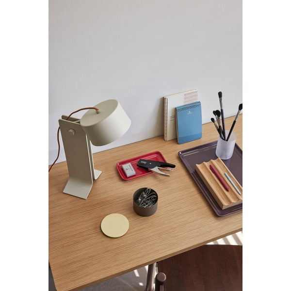 Beež laualamp (kõrgus 32 cm) Crea - Hübsch-image-4