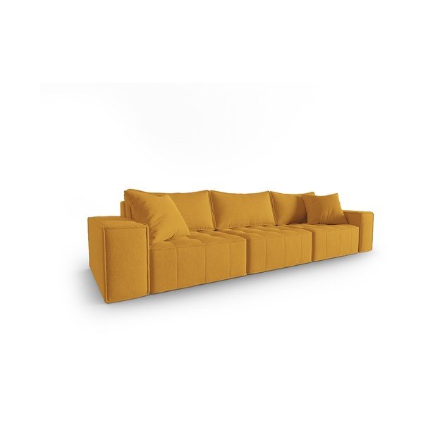 Kollane diivan 292 cm Mike - Micadoni Home-image-2