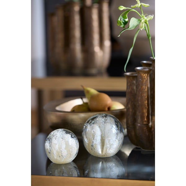 Klaasist paberiraskus (kõrgus 8 cm) Coral - Light & Living-image-1