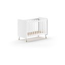 Valge männipuidust võrevoodi 60x120 cm BILLY - Vipack