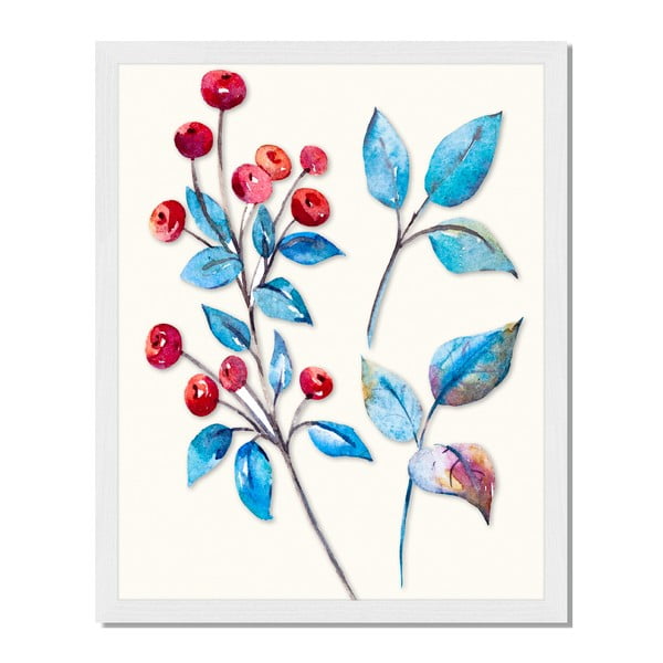 Obraz v rámu Liv Corday Scandi Field Flowers, 40 x 50 cm