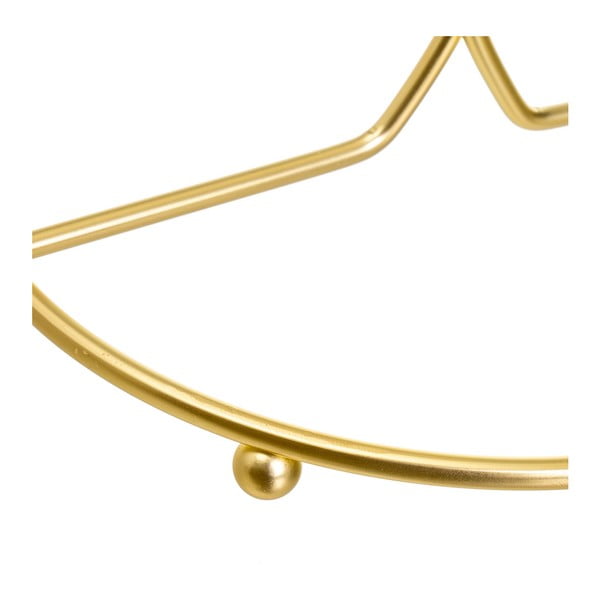 Kuldne metallist majapidamispaberi hoidja ø 16 cm - Casa Selección-image-3
