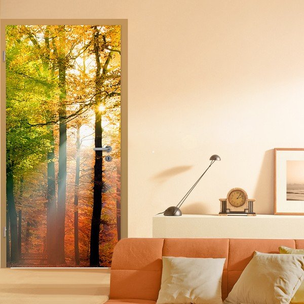 Velkoformátová tapeta Forest Lights-image-1