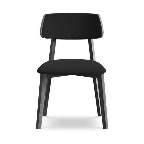 Must täispuidust söögitool Niu - Makamii-image-1