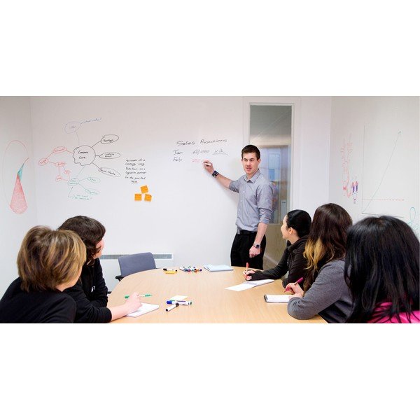 Chytrý nátěr pro psaní na stěnu Smart Wall Paint do 6 m2, bílá barva-image-4