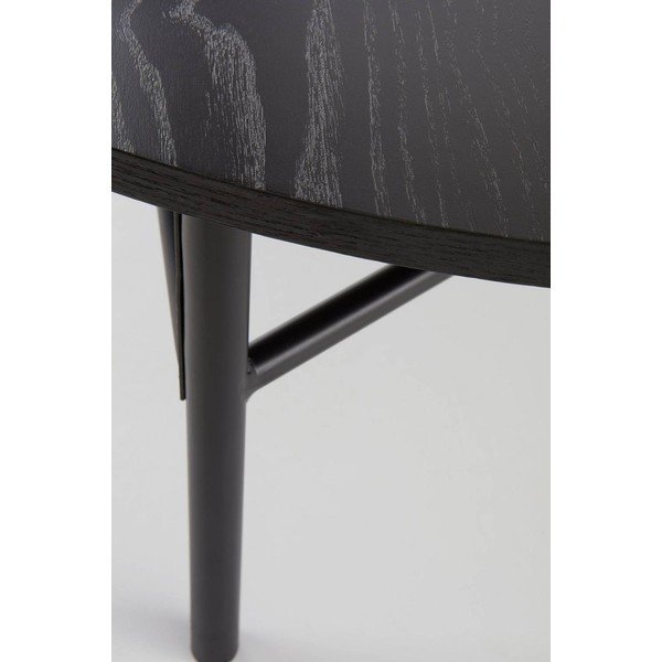 Must metallist ümmargune kohvilaud ø 100 cm Valley - Jotex-image-4
