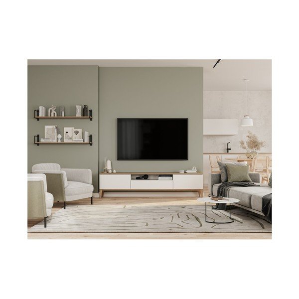 Valge rippvalgusti metallist varjuga Margus - GTV-image-1