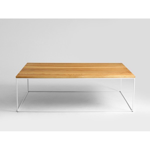 Valge konstruktsiooniga kohvilaud Custom Form , 100 x 60 cm Tensio - CustomForm-image-1