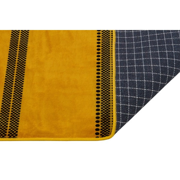 Kollane pestav vaibajooksja 200x80 cm - Vitaus-image-2