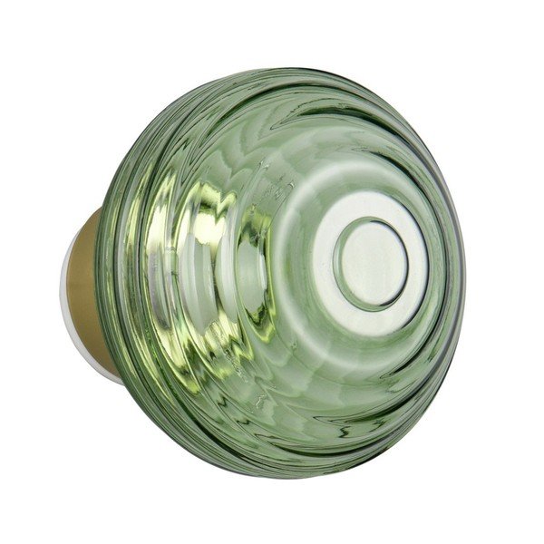 Roheline metallist LED-seinavalgusti USB-ga ø 15,5 cm Earl - Reality