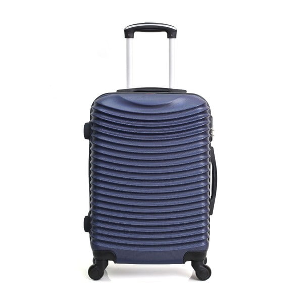 Tmavě modrý cestovní kufr na kolečkách Hero Etna, 61 l