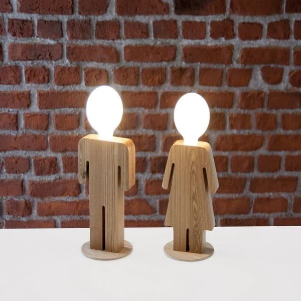 Puidust laualamp Lui&Lei - Homemania Decor-image-2