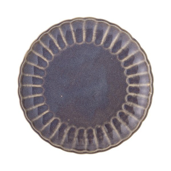 Tume lilla keraamiline magustoidutaldrik ø 20 cm Latina - Bloomingville